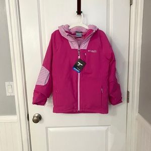 NWT Girls Columbia Titanium Winter Jacket, 10/12